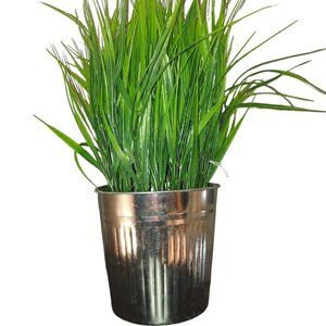 Artificial Wild Field Grass  Potted Home Deco